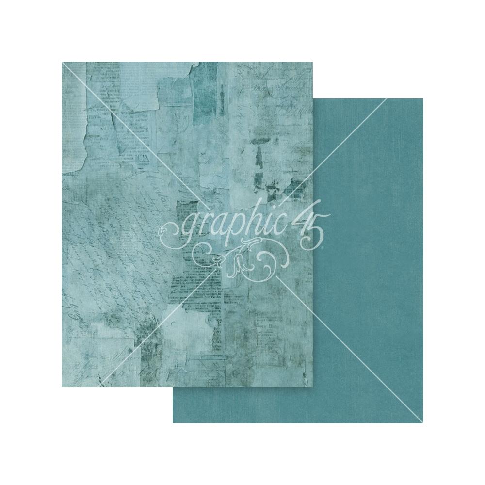 Graphic 45 -  Journaling Through Time - Patterns & Solids Paper Pad - 8,5 x 11"