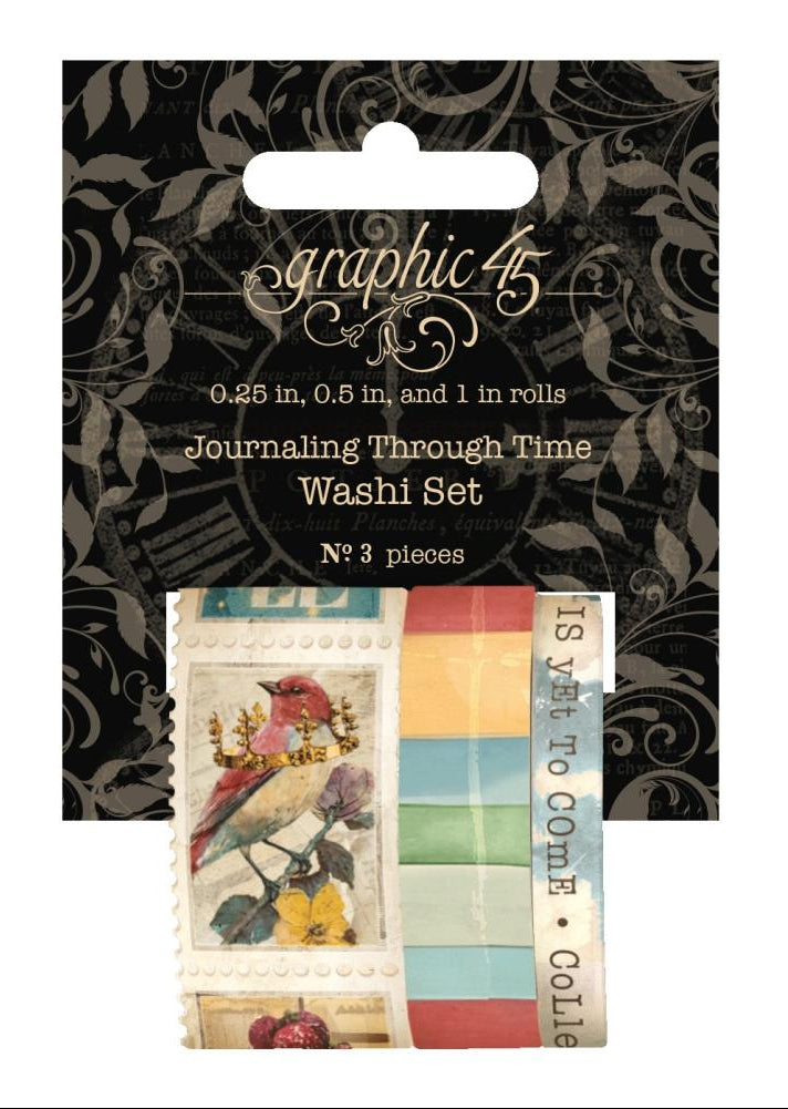Graphic 45- Journaling Through Time - Washi Tape