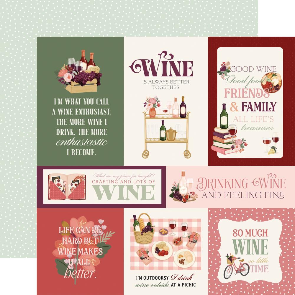 Carta Bella - Wine -  Collection Kit -  12x12"