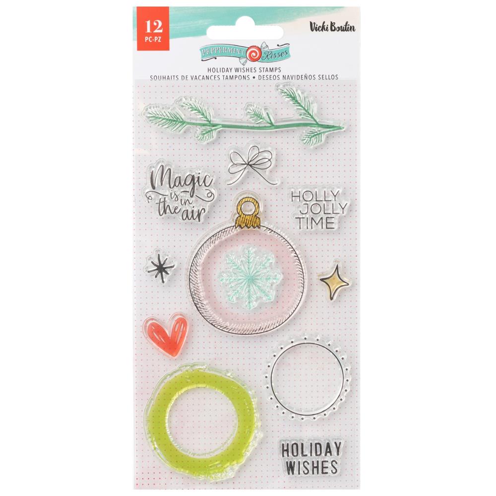 Vicki Boutin - Peppermint Kisses - Clear Stamps