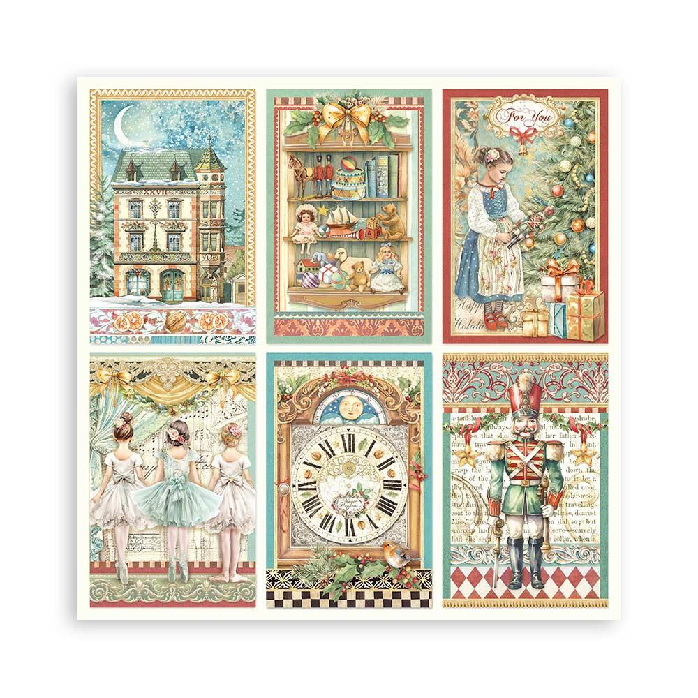 Stamperia  - The Nutcracker - Paper Pad  22 pk - 12 x 12"