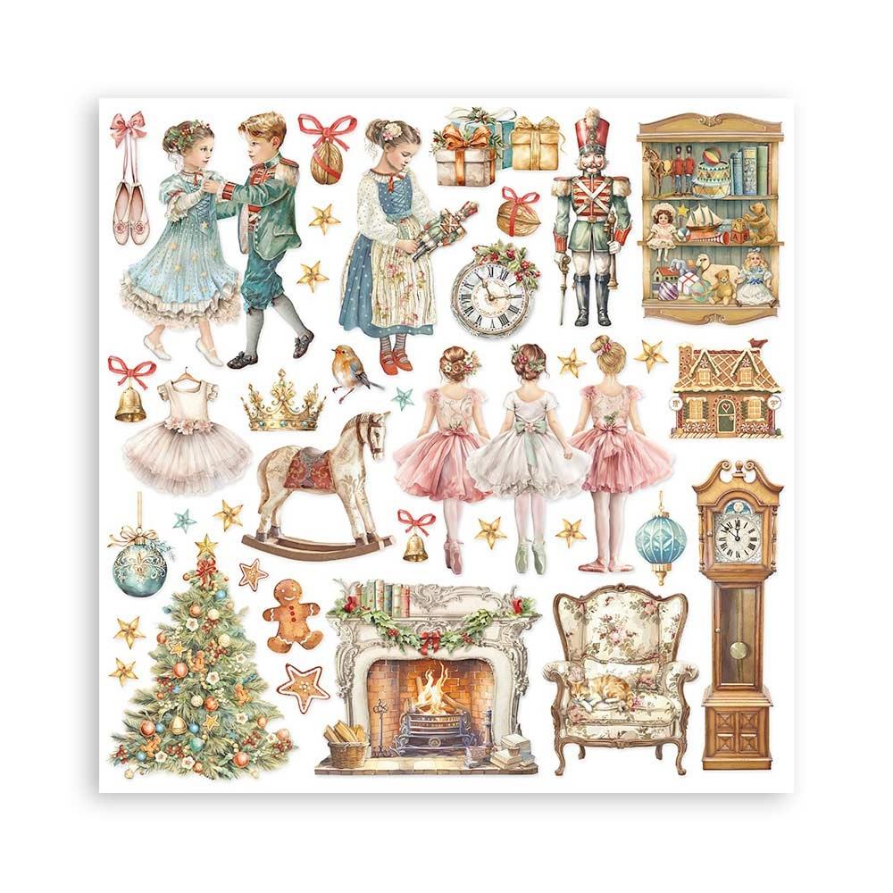 Stamperia  - The Nutcracker - Paper Pad  22 pk - 12 x 12"