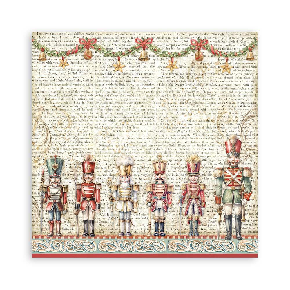 Stamperia  - The Nutcracker - Paper Pad  22 pk - 12 x 12"