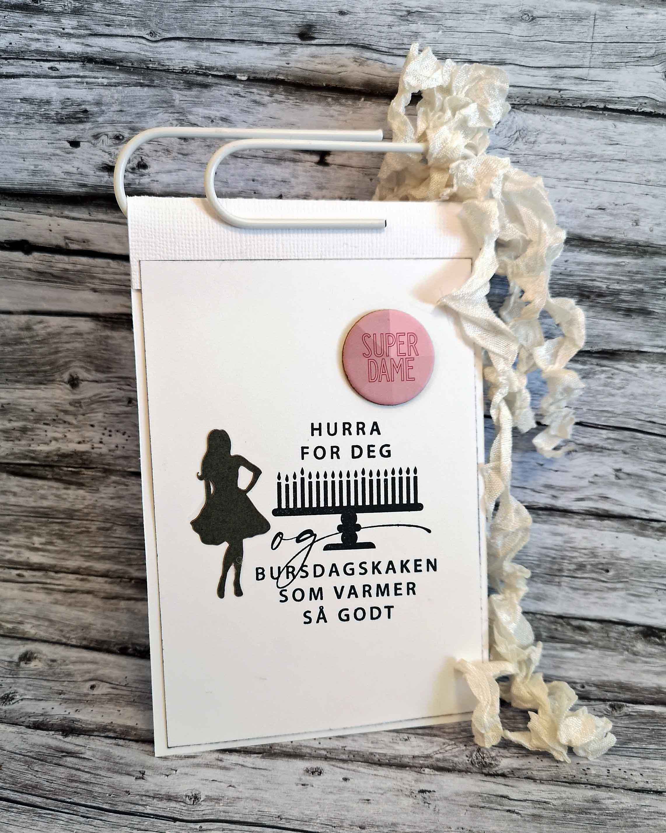 Papirdesign - Clearstamps - DIn nye alder (Forhåndssalg - Kommer på lager 08.06.26)