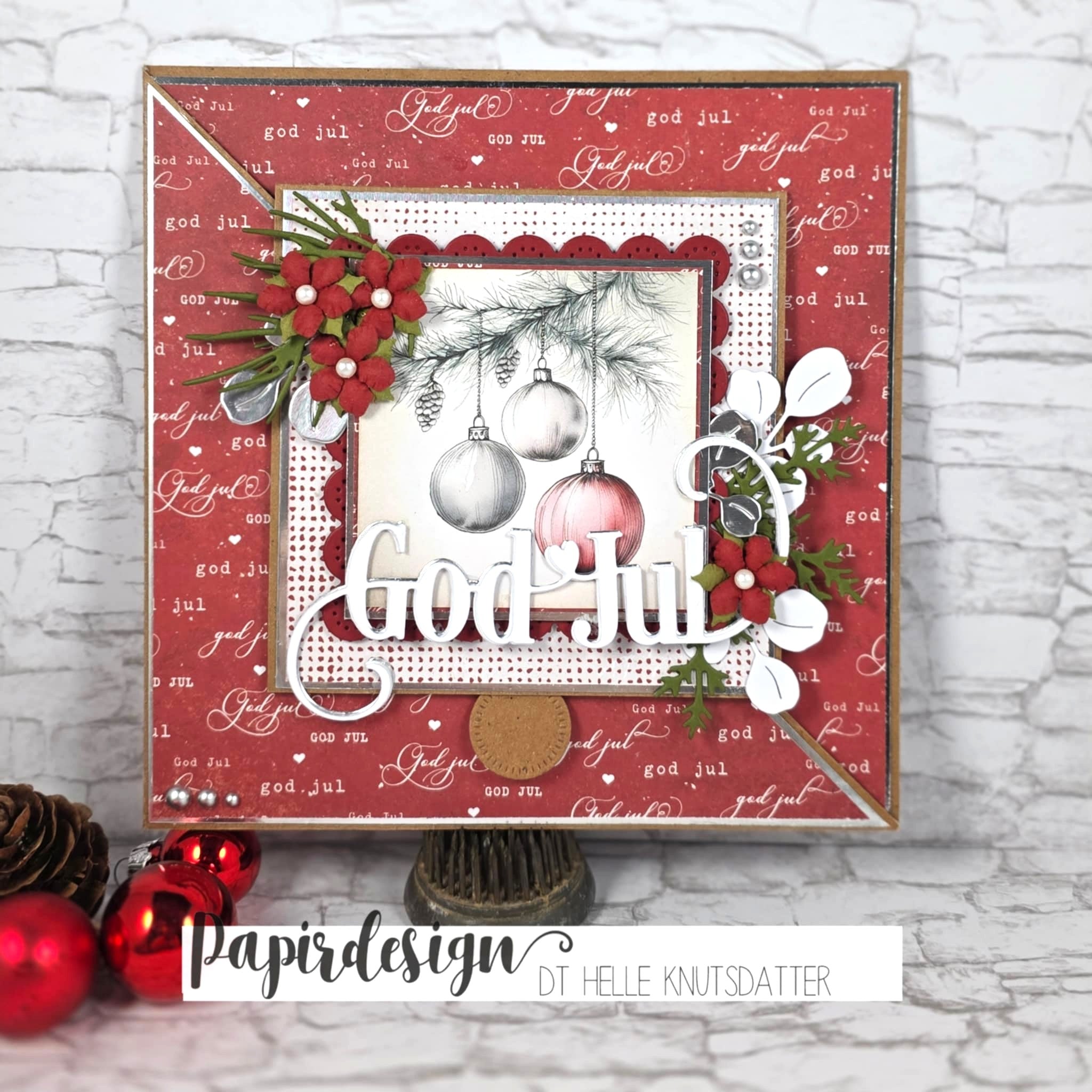 Papirdesign - Dies - God Jul 27