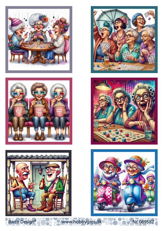 Barto Design - Utklippsark -  Fun with Friends