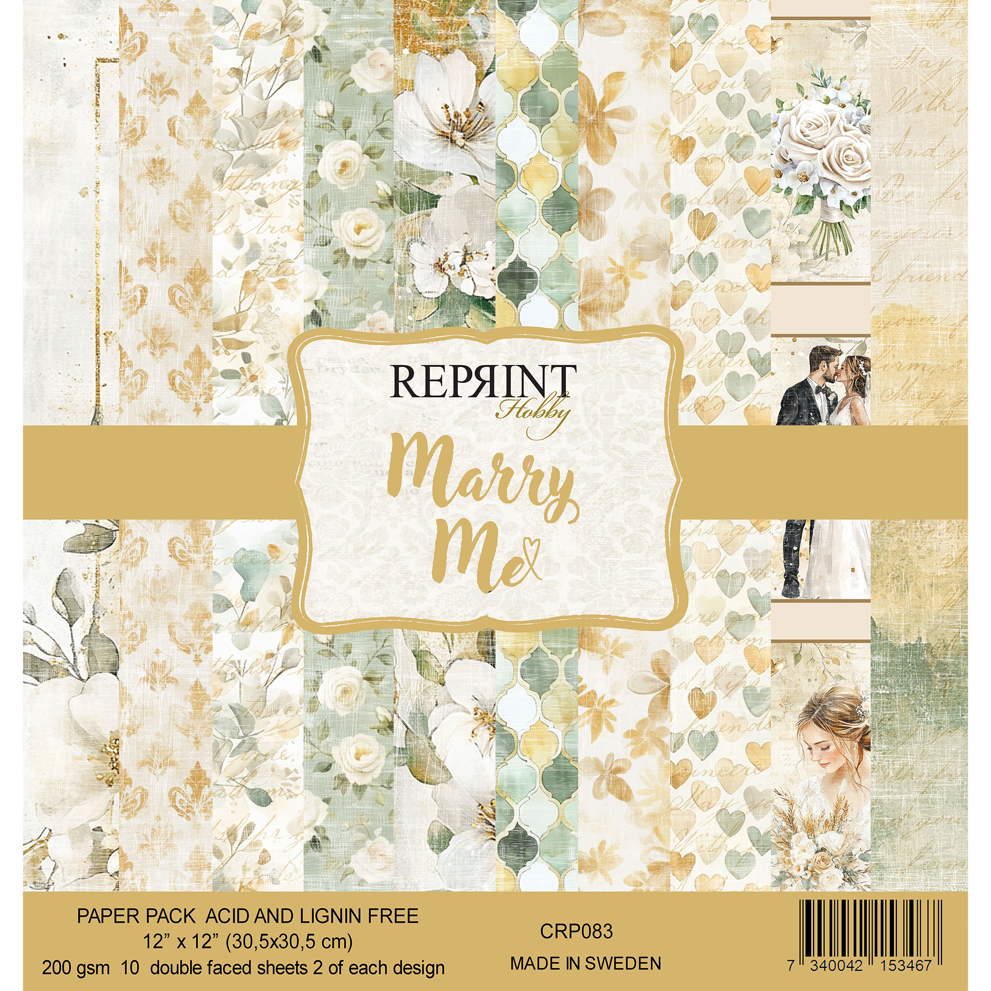 Reprint - Marry Me - Collection Pack - 12 x 12"