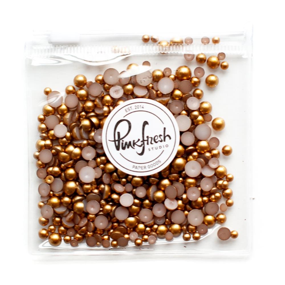 Pinkfresh - Metallic Pearls - Matte Gold