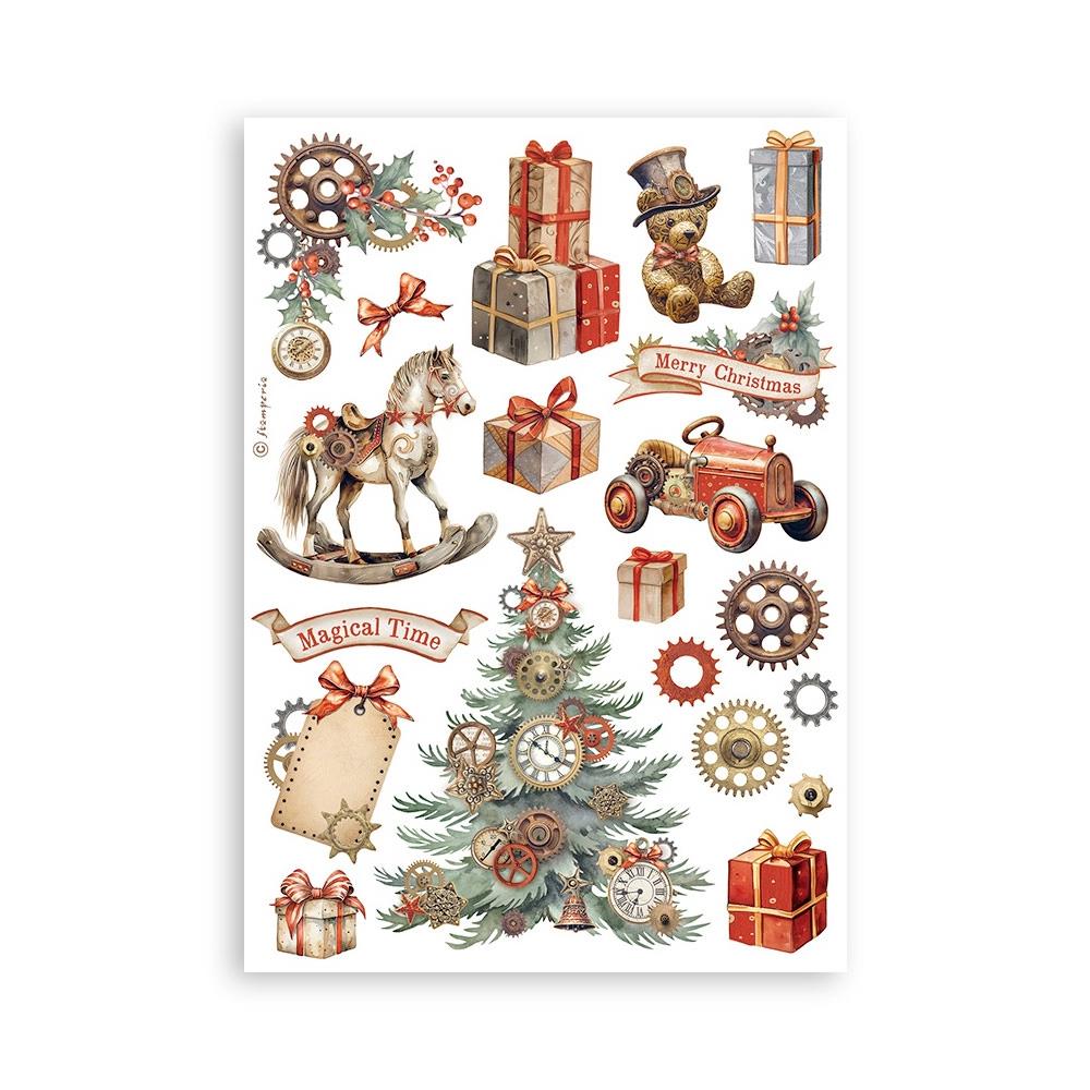 Stamperia - Gear up for christmas - Washi Pad A5