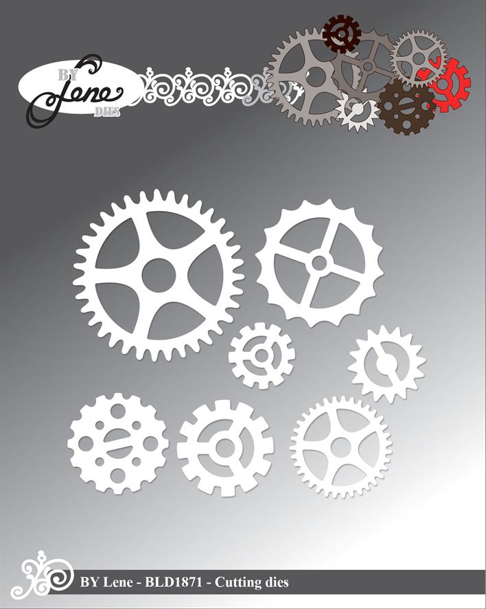 By Lene Design - Dies - Gears