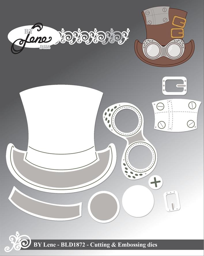 By Lene Design - Dies -  Steampunk #1