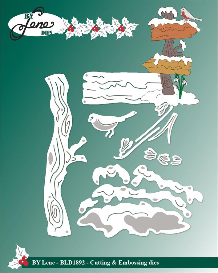By Lene Design - Dies - Winter Sign