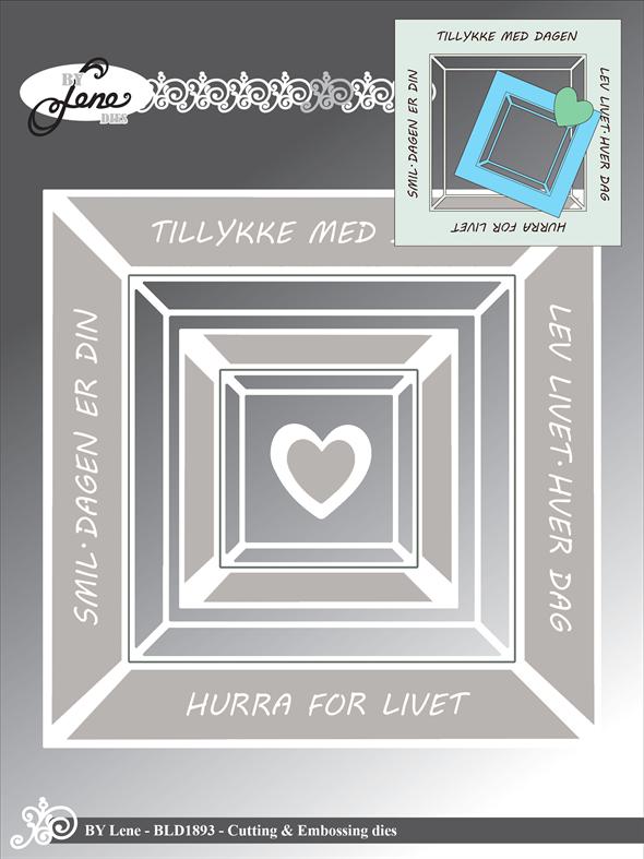 By Lene Design - Dies - Square Frame