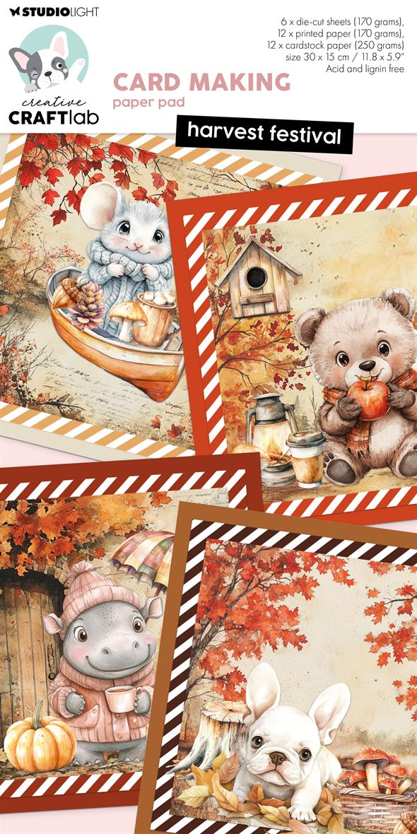 Studio Light - Card making pad - Harvest Festival