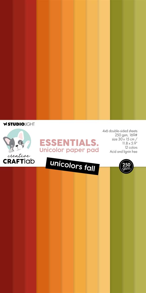 Studio Light - Studio Light Paper Pad - Unicolors Fall Essential