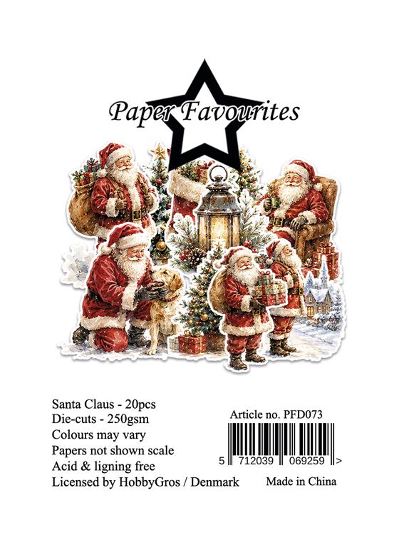 Paper Favourites - Die Cuts - Ephemera - Santa Claus