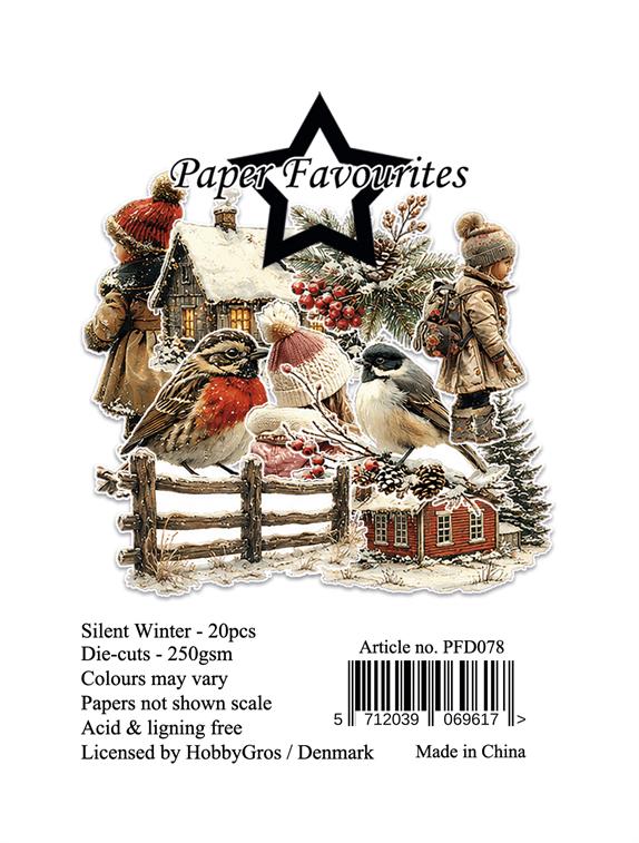 Paper Favourites - Die Cuts - Ephemera - Silent Winter