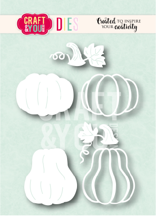 Craft and You - Dies - Two Pumpkins
