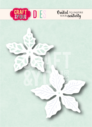Craft and You - Dies - Poinsettia 1 by Magda