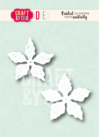 Craft and You - Dies - Poinsettia 2 by Magda