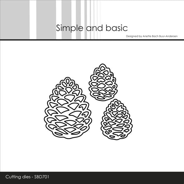 Simple and Basic - Dies - Small chubby pinecones