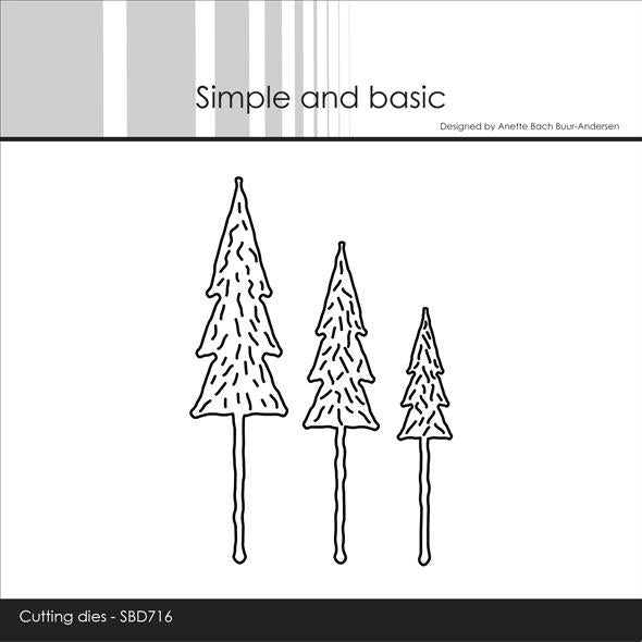 Simple and Basic - Dies - Small Pine Trees