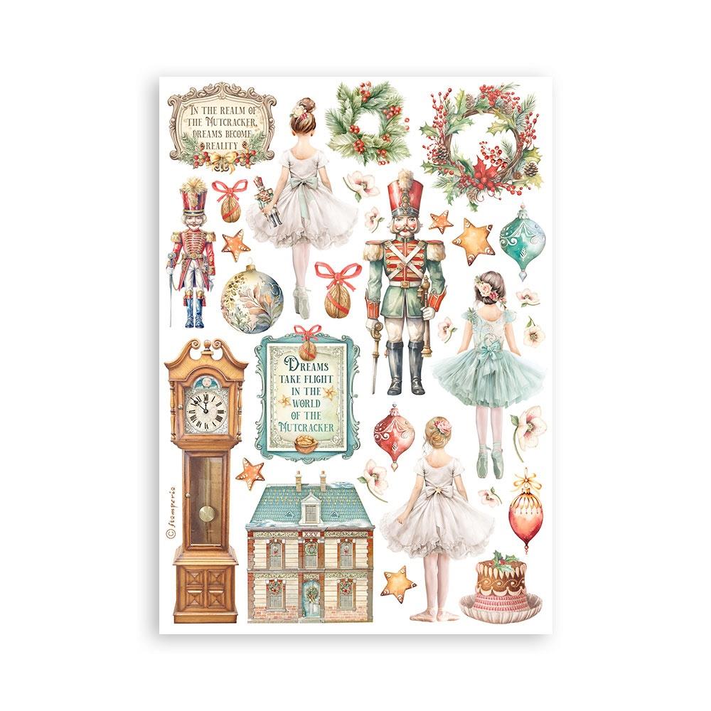 Stamperia - The Nutcracker - Washi Pad A5