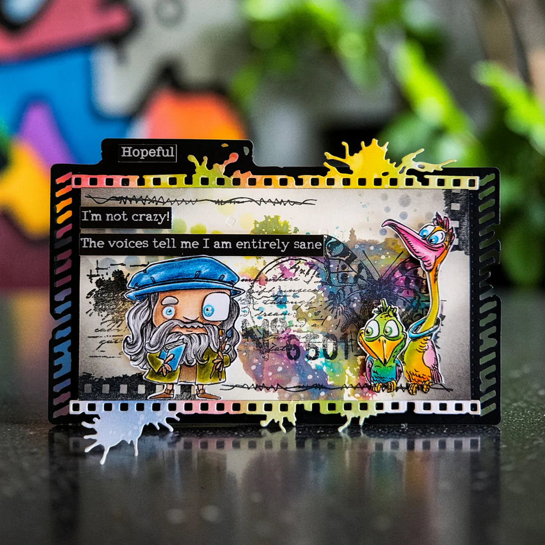 Aall and Create - Dies - Through the Lens - Striped Splash