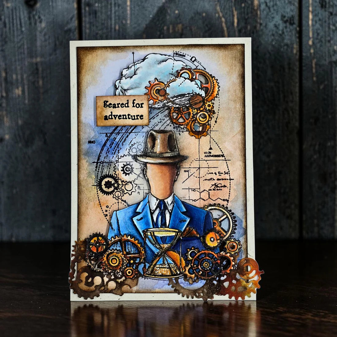 Aall and Create - Clear stamp set - Faceless Time
