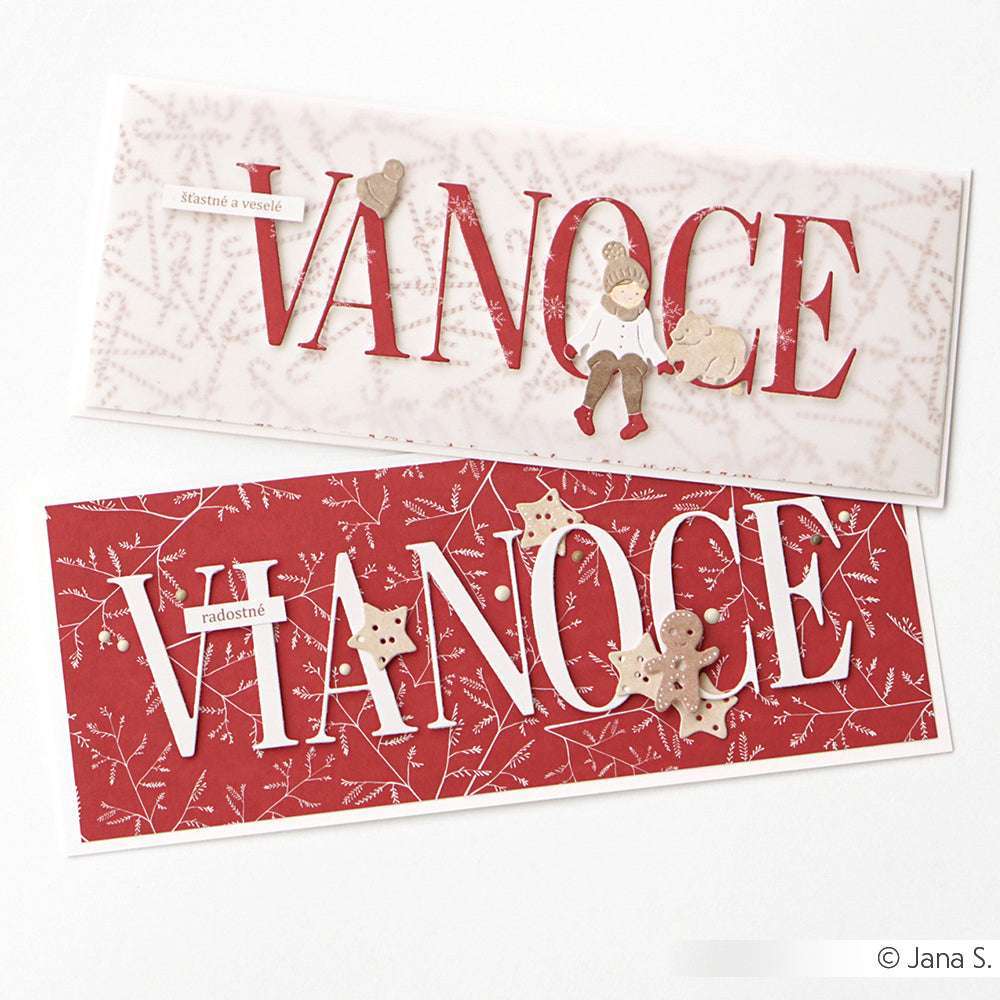 Alexandra Renke - Design Papir -  Candy Cane Mix   12 x 12"