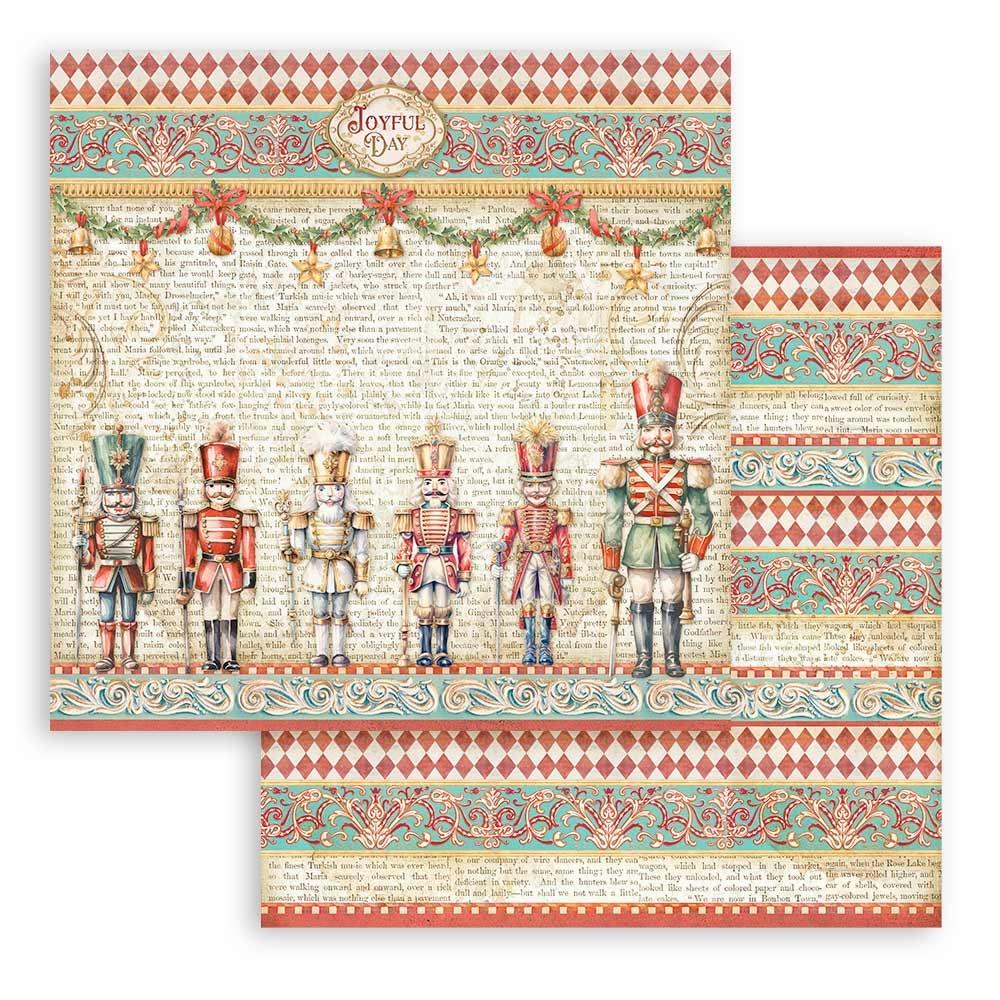 Stamperia  - The Nutcracker - Soldiers -   12 x 12"