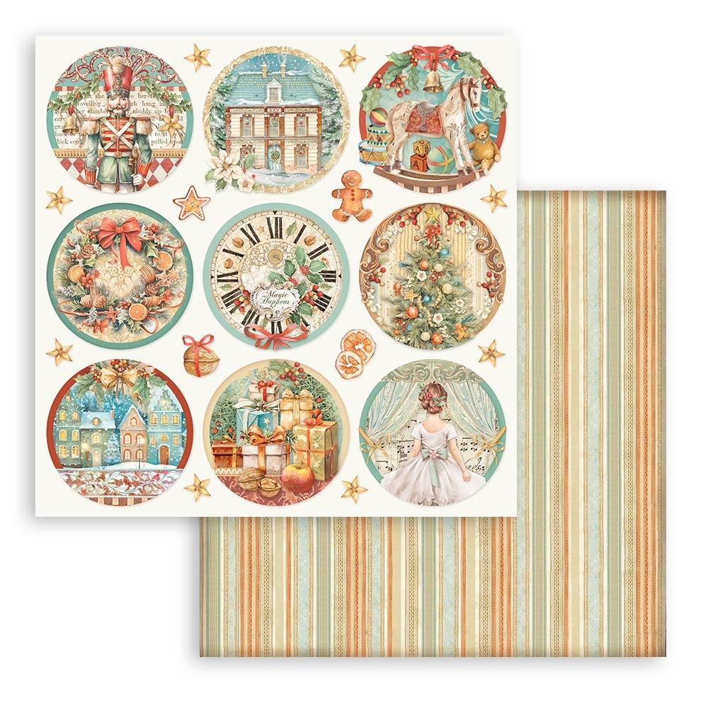 Stamperia  - The Nutcracker - Paper Pad    8 x 8" (10ark)