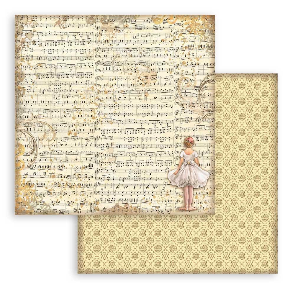 Stamperia - The Nutcracker -   Background Selection - Paper Pad - 12 x 12"