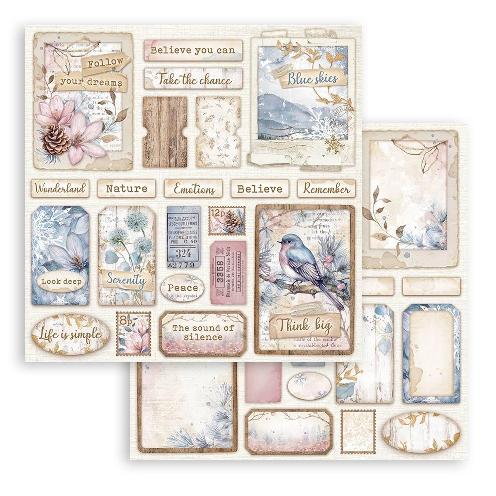 Stamperia  - Dewdrops - Paper Pad    12 x 12"" (10ark)