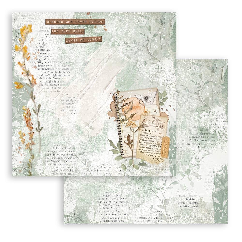 Stamperia - Secret Diary - Paper Pad - 8 x 8"