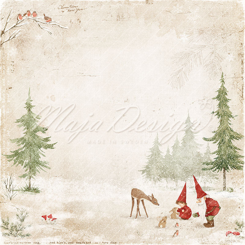 Maja Design - Woodland Christmas - Glade -  12 x 12"