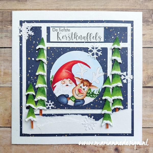 Marianne Design - Clear stamps - Hetty's Gnome & Deer