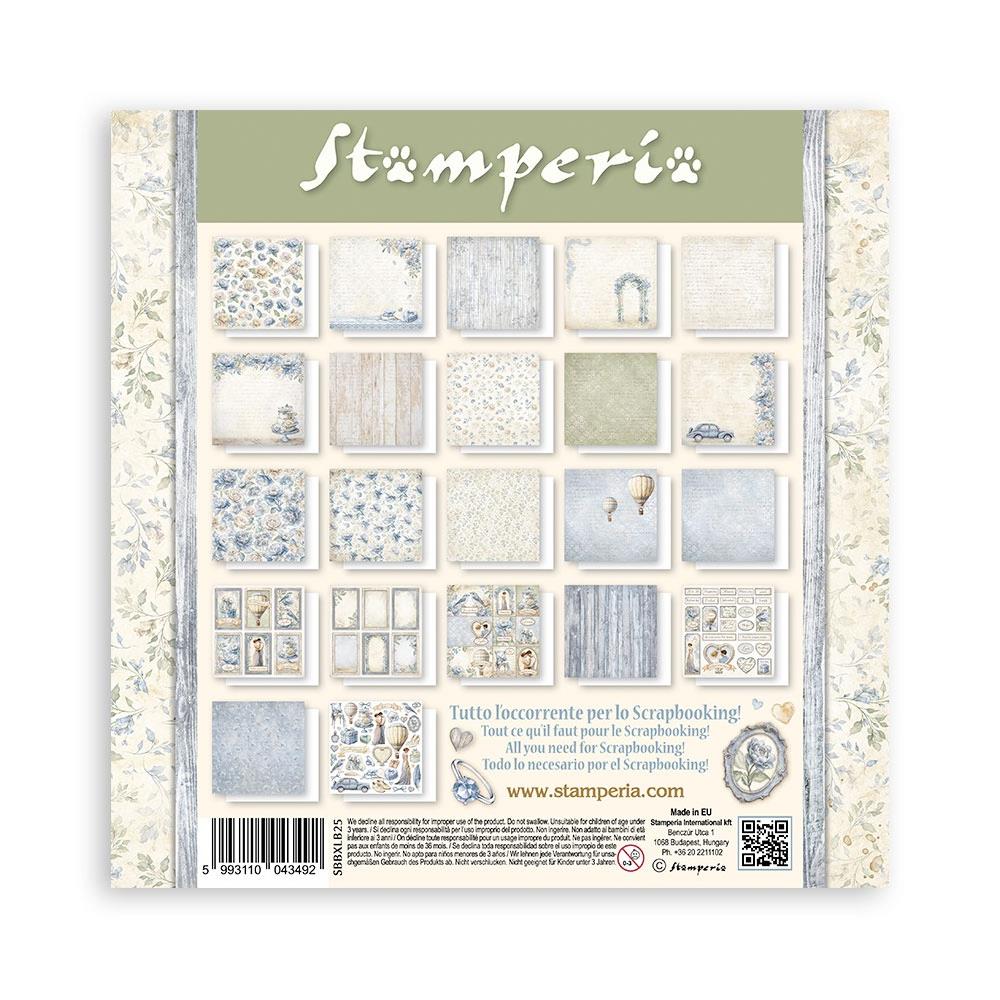 Stamperia  - Timeless - Singled sided - Paper Pad  22 pk - 12 x 12"