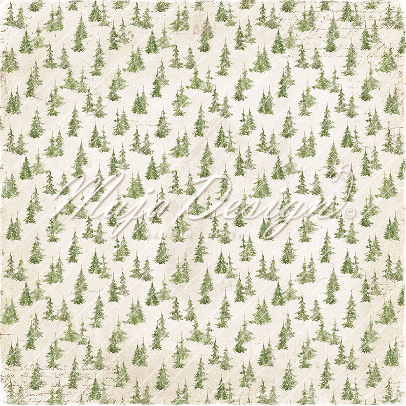 Maja Design - Woodland Christmas - Firtree -  12 x 12"