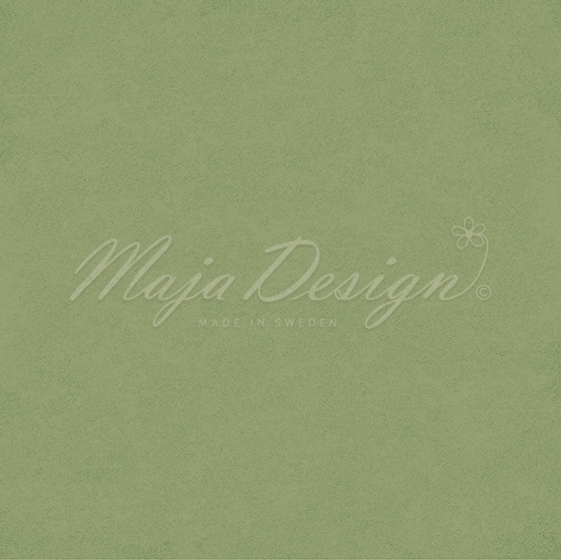Maja Design - Woodland Christmas - Mono - Evergreen  - 12x12"