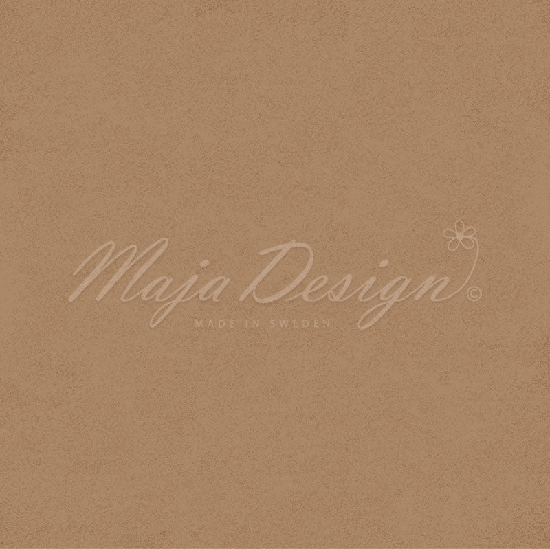 Maja Design - Woodland Christmas - Mono - Bark  - 12x12"