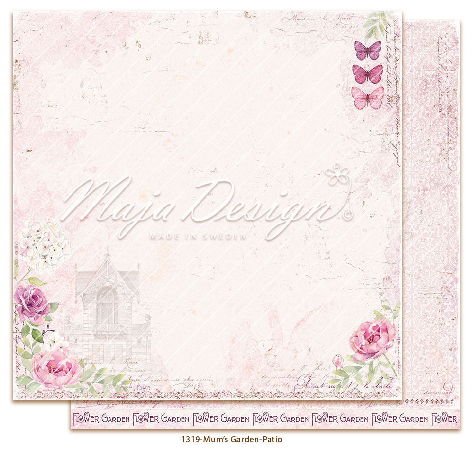 Maja Design - Mum's Garden - Patio  -  12 x 12"