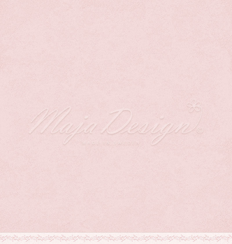 Maja Design - Mum's Garden - Mono - Pale rose    12 x 12"