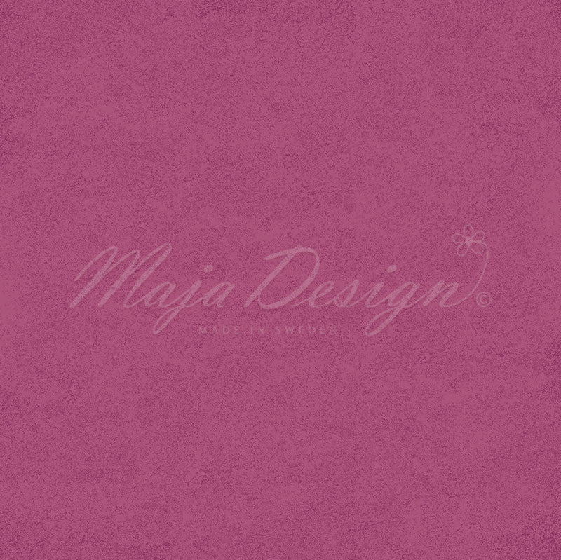 Maja Design - Mum's Garden - Mono - Wine  12 x 12"