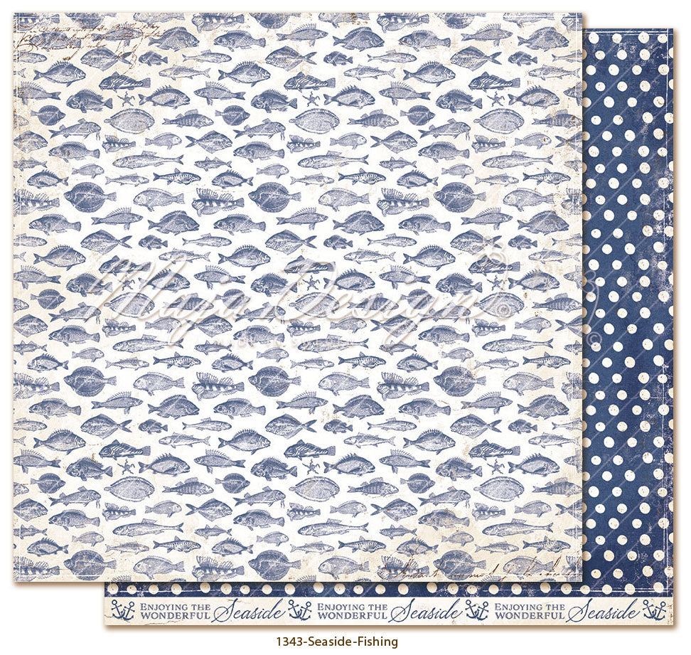 Maja Design - Seaside - Collection Pack m/monochrome ark - 12 x 12"