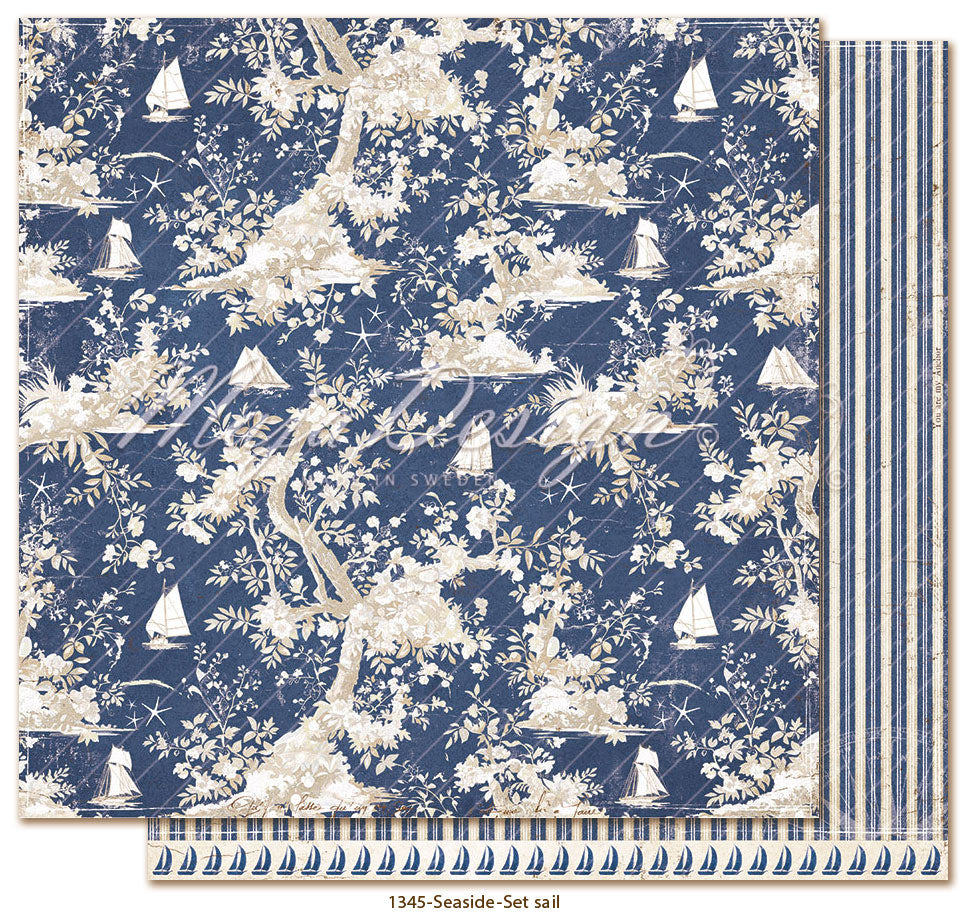 Maja Design - Seaside - Collection Pack m/monochrome ark - 12 x 12"