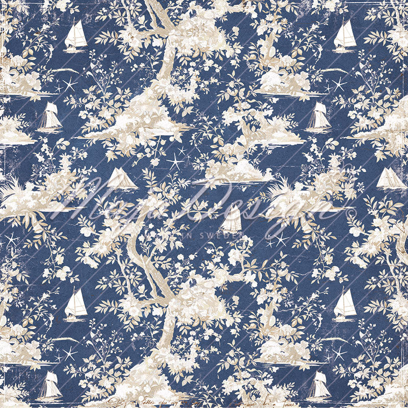 Maja Design - Seaside - Set sail -  12 x 12"