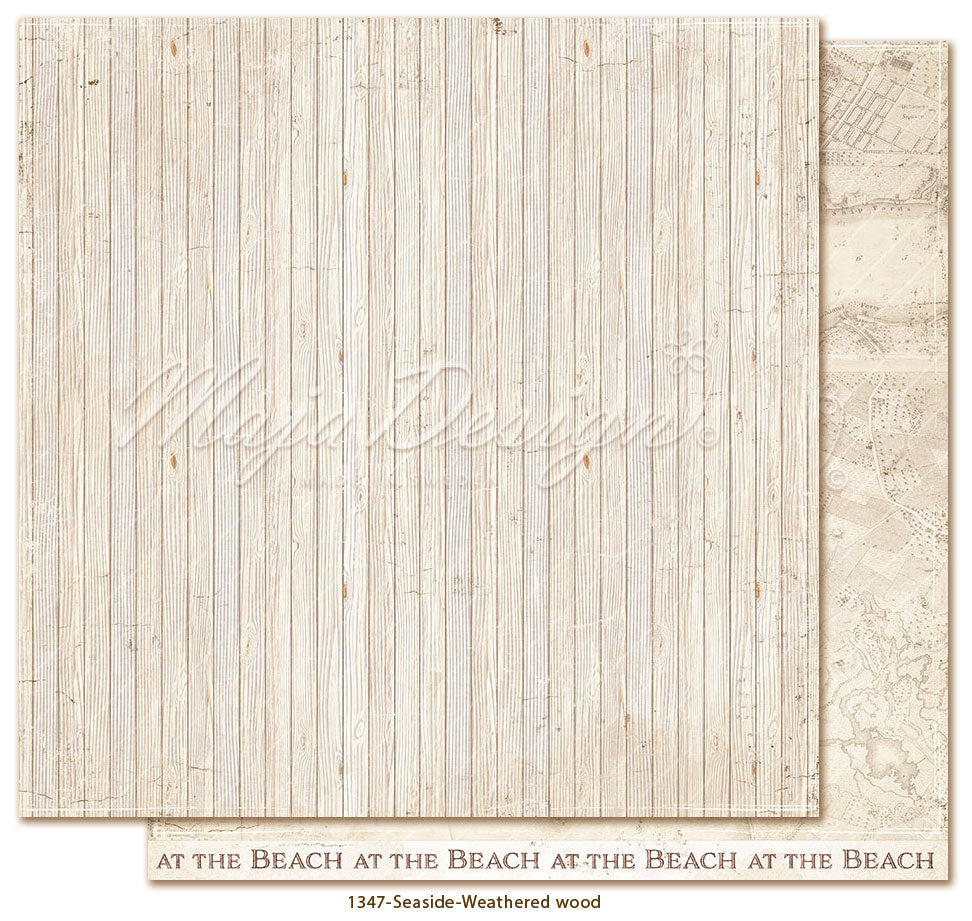 Maja Design - Seaside - Weathered wood -  12 x 12"