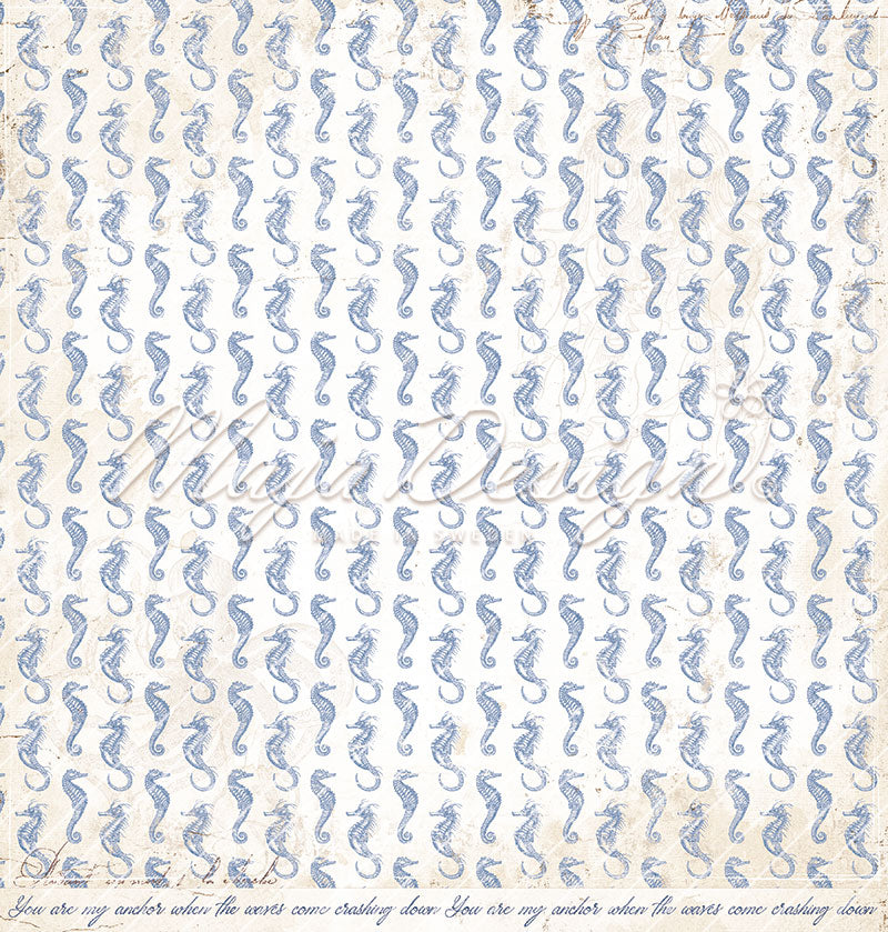 Maja Design - Seaside - Waves -  12 x 12"