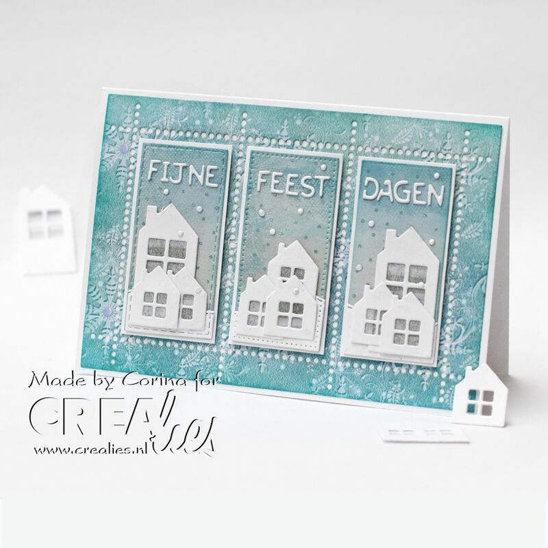 Crealies - Dies - Postage Stamp Sheet - Rectangle Paula